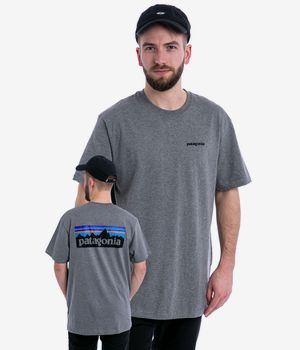 Patagonia P-6 Logo T-Shirt (gravel heather)