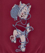 The Loose Company Cat Knitted Sweatshirt (bordeaux)
