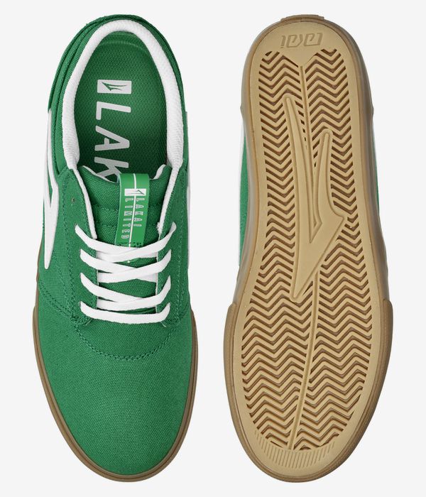 Lakai Griffin Shoes (green gum)