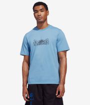 adidas Kogan 1 Camiseta (preloved blue black)