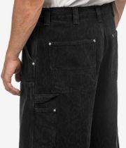 Carhartt WIP OG Double Knee Cotton Smith Shorts (snake camo black heavy stone was)
