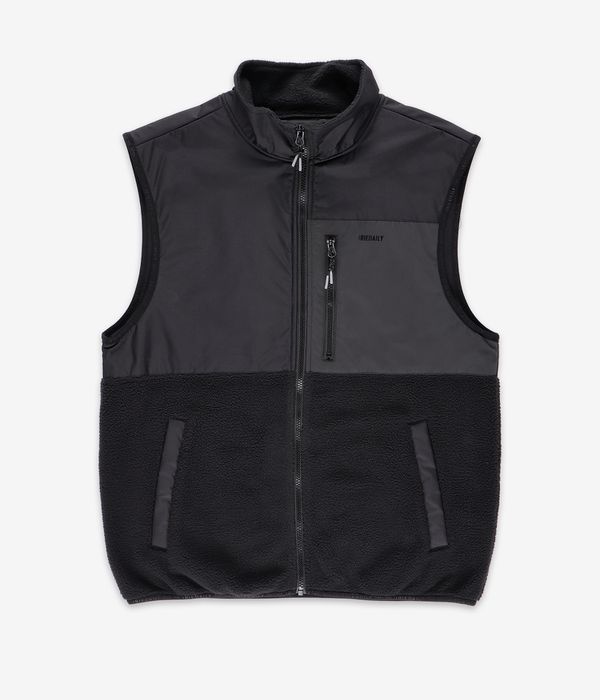 Iriedaily Auf Deck Fleece Vest (uni black)