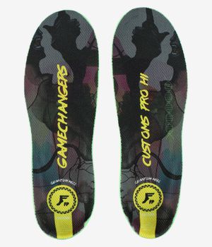 Footprint Gamechangers Pro High Insoles (black camo yellow)