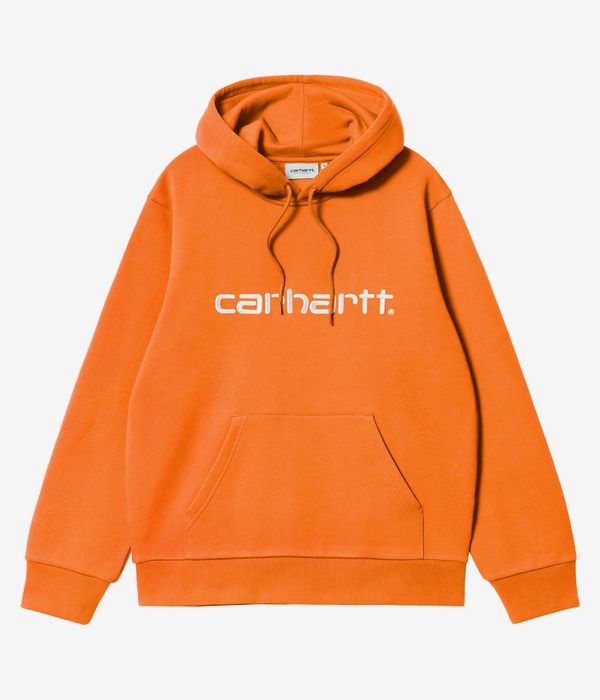 Carhartt WIP Basic sweat à capuche (pumpkin white)