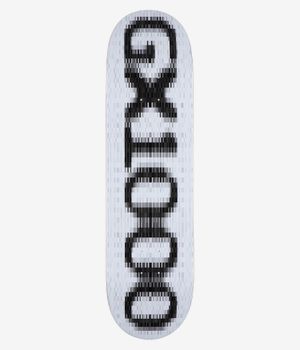 GX1000 OG Logo Blur 8.25" Skateboard Deck (white)