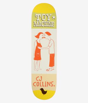 Toy Machine Collins Kilgallen 8.13" Skateboard Deck (multi)