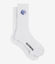 skatedeluxe Rose Socks US 6-13 (white)