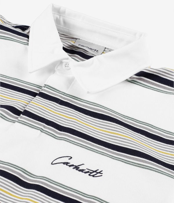 Carhartt WIP Gaines Rugby Shirt (stripe wax)
