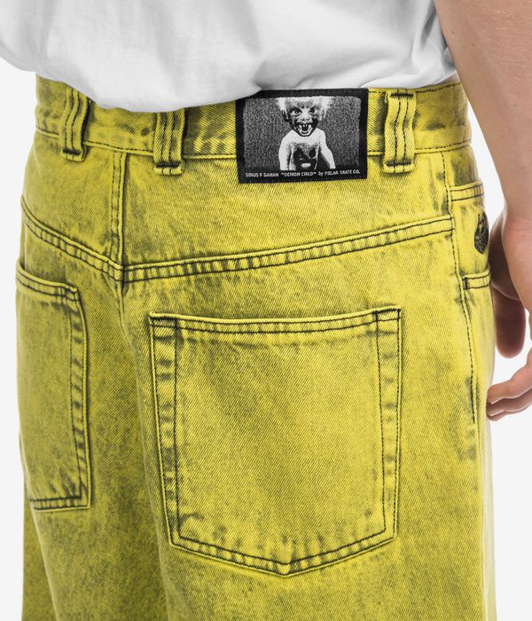Polar Big Boy Demon Child Jeans (lemon black)