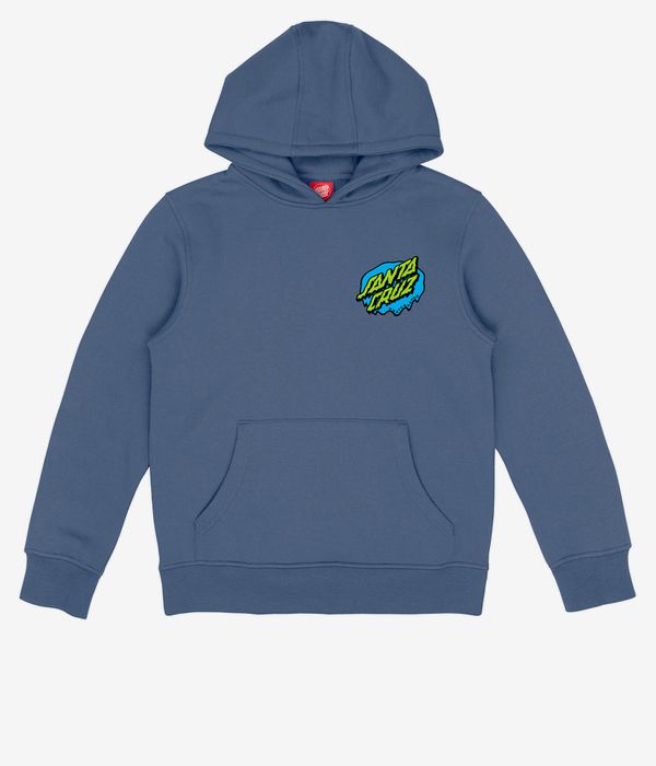 Santa Cruz Slime Dot Felpa Hoodie kids (heritage blue)