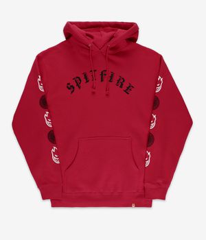 Spitfire Old E Combo Hoodie (red black)