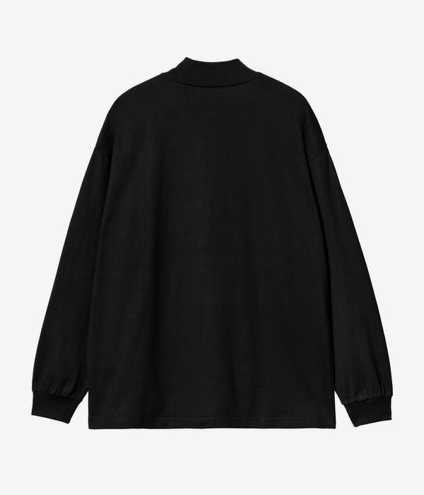 Carhartt WIP Script Mockneck Longsleeve (black)