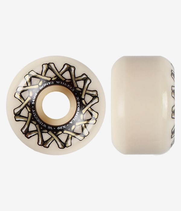 Bones X Formula V6 Wheels (white gold) 54 mm 99A 4 Pack