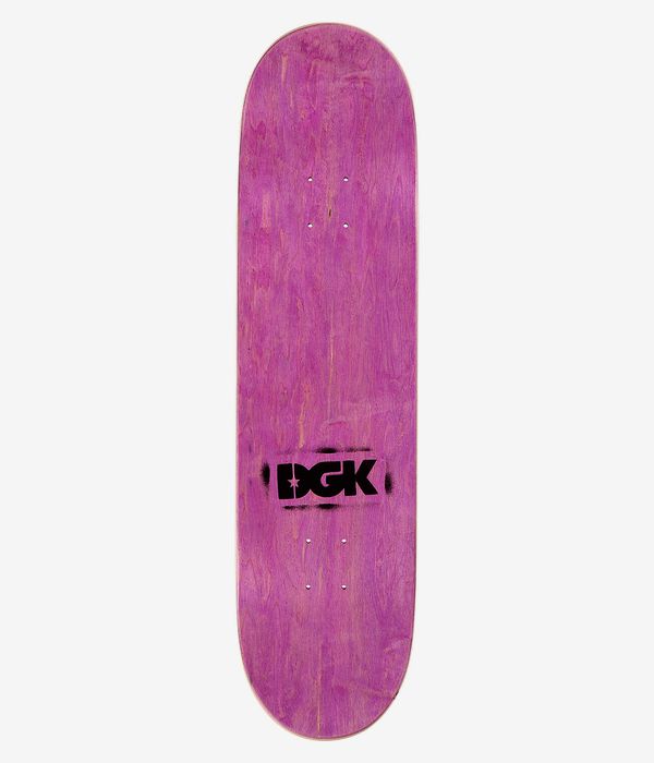 DGK Strength 8.25" Skateboard Deck (black red)