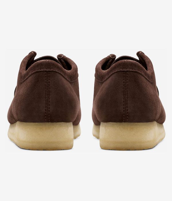 Clarks Originals Wallabee Shoes (dark brown suede)
