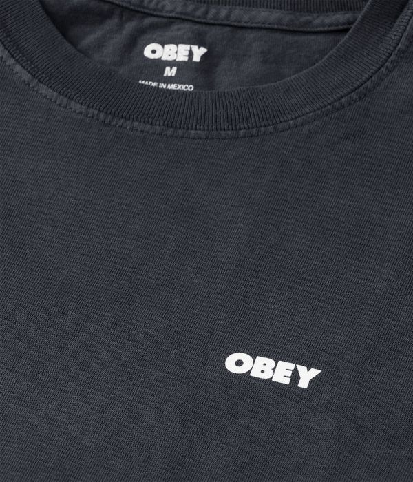 Obey Bold Star T-Shirt (pigment true vintage black)