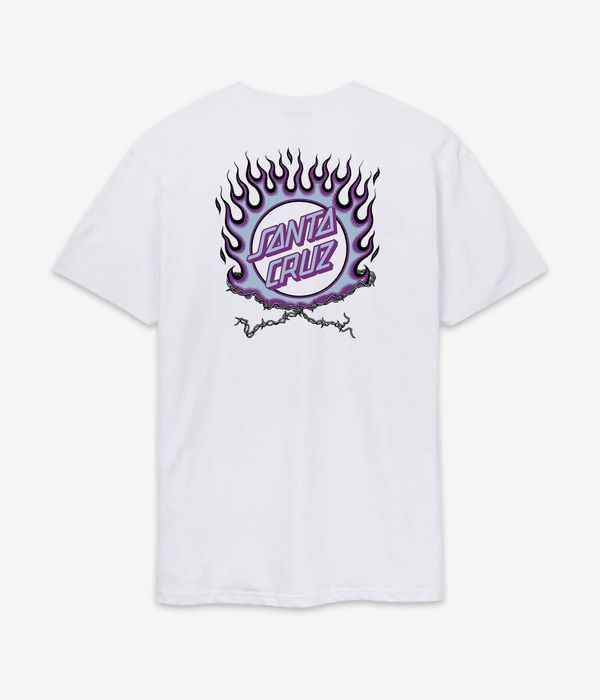 Santa Cruz Forging Dot Camiseta (white)