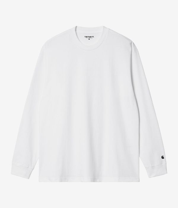 Carhartt WIP Base Maglia a maniche lunghe (white black)