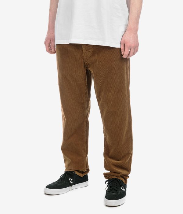 Carhartt WIP Newel Pant Coventry Pants (deep h brown rinsed)