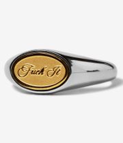 HUF Fuck It Signet Ring (silver)