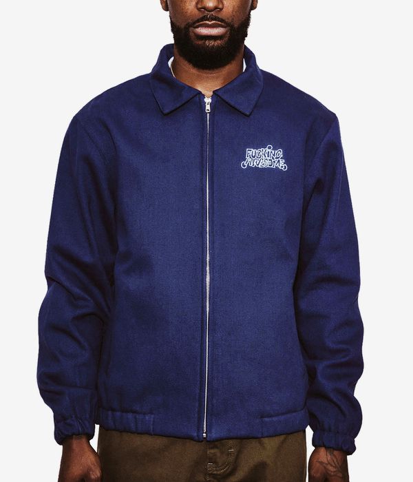 Fucking Awesome Harrington Jacket (navy)