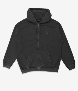 Passport Solid Workers Zip-Sweatshirt avec capuchon (black)