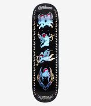 Welcome Mock Cherub 8.38" Skateboard Deck (black prism foil)