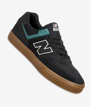 New Balance Numeric 574 Schuh (black gum)