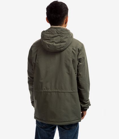 Patagonia Isthmus Parka Jacket Industrial Green Buy At Skatedeluxe