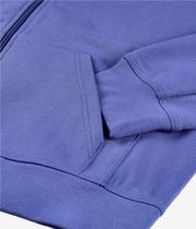 Carhartt WIP America Script Zip-Sweatshirt avec capuchon (blue iris)