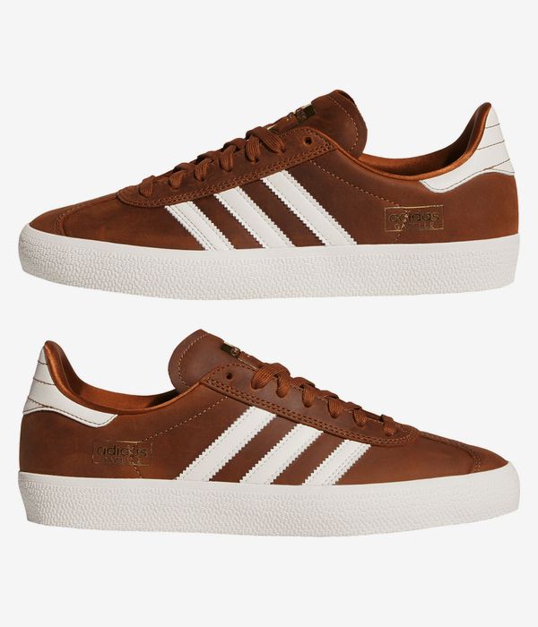 adidas Skateboarding Gazelle ADV Buty (dusky bronze chalk white off whi)