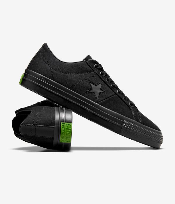 Converse x Sean Greene CONS One Star Pro Chaussure (black black sap green)