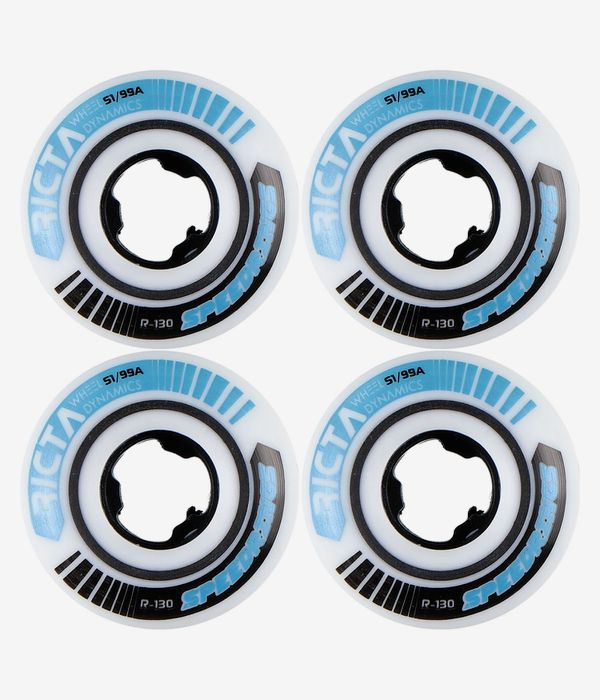 Ricta Speedrings Slim Roues (white blue) 51mm 99A 4 Pack