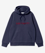 Carhartt WIP Basic sweat à capuche (air force blue malbec)