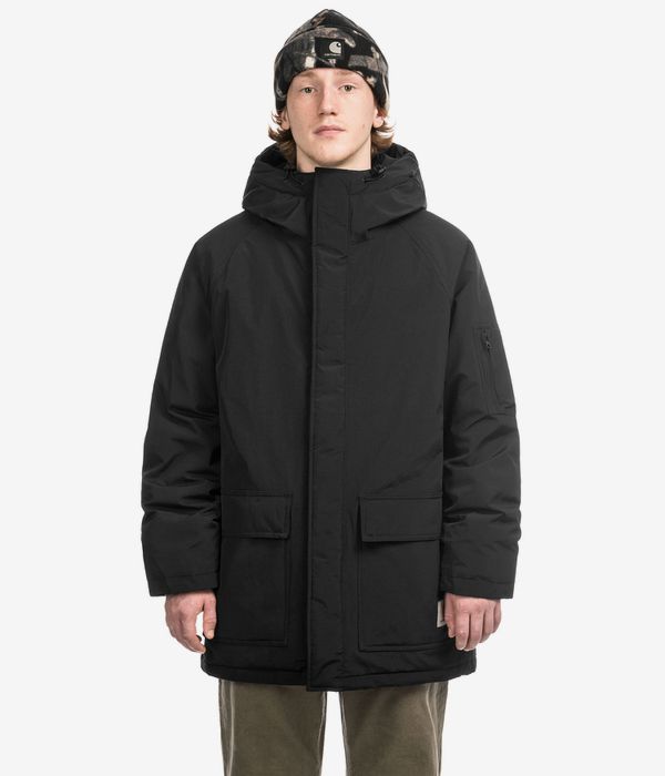 Carhartt WIP Stanwood Parka Recycled Jacke (black)