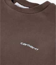 Carhartt WIP Script Embroidery Sweatshirt (liberica air sky)