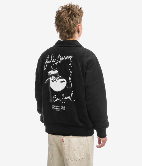 Fucking Awesome Korea Bar Varsity Veste (black)