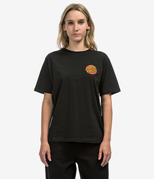 Santa Cruz Classic Dot T-shirt women (black)