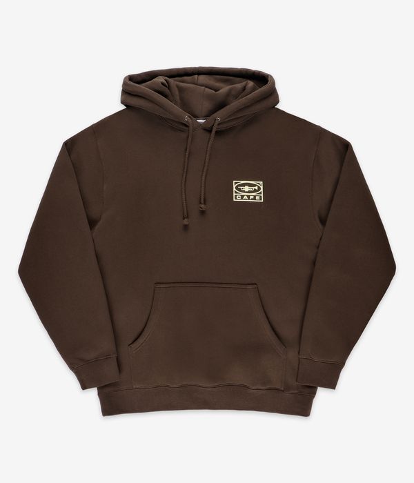 Skateboard Cafe 45 sweat à capuche (coffee)