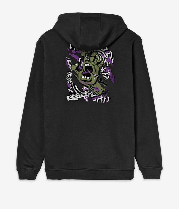 Santa Cruz Damaged Hand sweat à capuche (black)