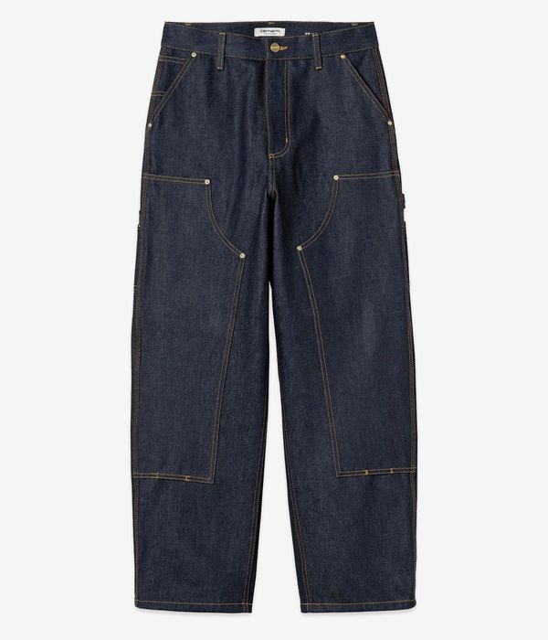 Carhartt WIP W' Brandon Double Knee Pant Smith Jeans women (blue rigid)