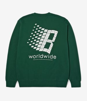 HUF x Bronze 56k Logo Sweatshirt (forest green)