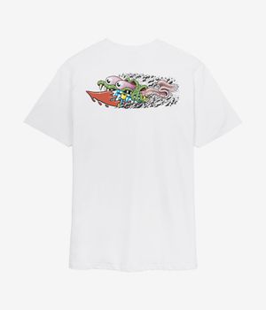 Santa Cruz Meek Concrete Slasher T-Shirt (white)