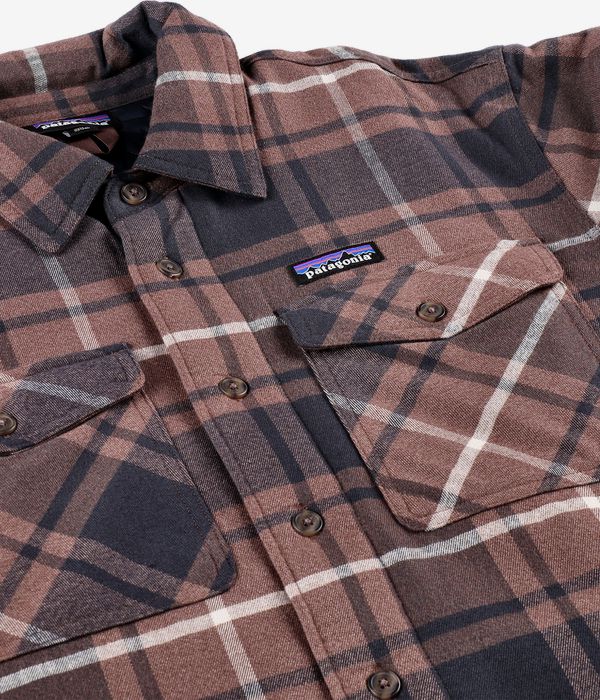 Patagonia LW Insulated Fjord Flannel Jacket (outdoor molasses brown)