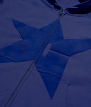 Carpet Company Puff Print Zip-Sweatshirt avec capuchon (purple)