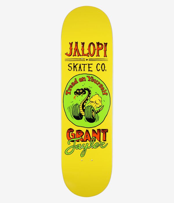 Anti Hero Grant Jalopi Returns 8.5" Skateboard Deck (yellow)