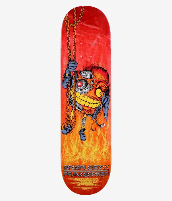 Anti Hero Gerwer Grimplestix Grimplenator DBX 8.25" Skateboard Deck (red)