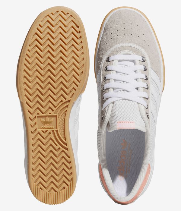 adidas Skateboarding Lucas Premiere Shoes (white crystal white haze coral)