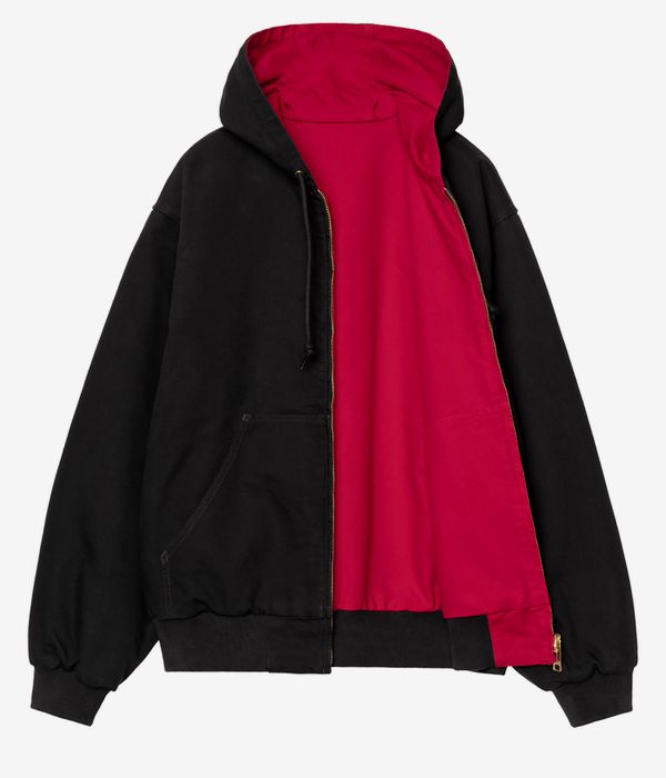 Carhartt WIP 50 Years Anniversary OG Active Canvas Jacket reversible (black usa red rinsed)