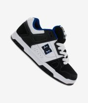 DC Stag Shoes (white black blue)
